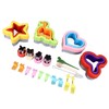 21PCS Sandwich Cutter and Sealer Bread Sandwich Shaper Dinosaur Star