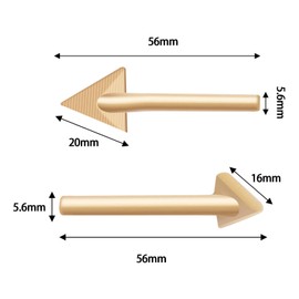 Cluoling Triangle Welding Head, Soldering Iron Tip, Soldering Iron Part, Replacement Soldering Tip, Set of 2, Soldering Iron Tip, Triangular Head, Plastic Welding, Plastic Repair, Triangle Heating