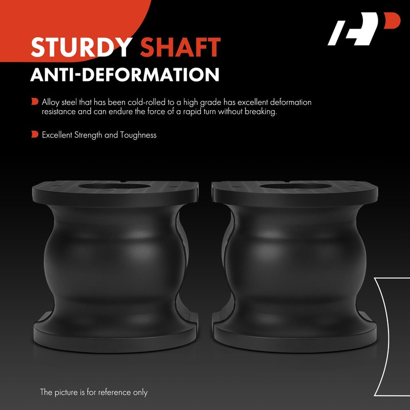 A-Premium 2 x Rear To Frame Sway Bar Bushing Kit,