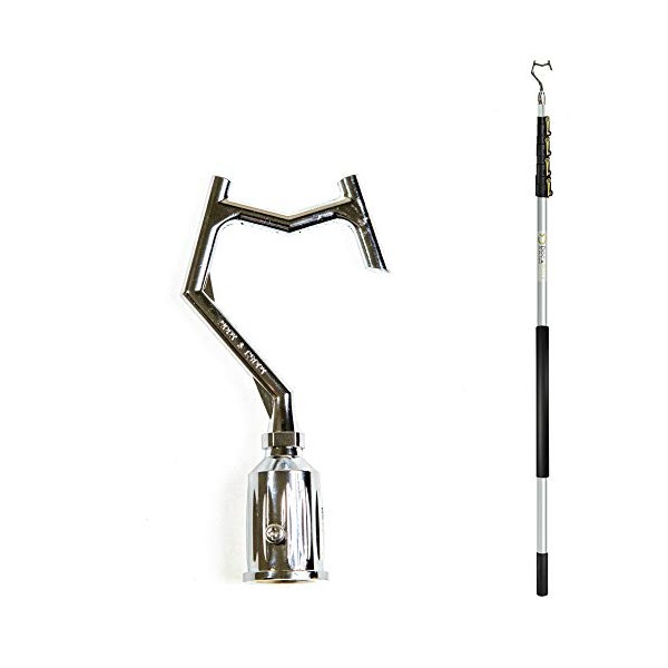 DocaPole 7-30 Foot (36-ft Reach) Hook with Telescopic Extension Pole