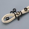 ONLYKXY 200 Pieces Silicone Cable Ties, Data Lines Silicone Cord