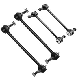SCITOO 4pcs Suspension Kit 2 Front 2 Rear Sway Bar End Link fit for 2002-2003 for LEXUS ES300 ES330 RX330 RX350 RX400h for TOYOTA Avalon Camry For Highlander Solara Venza K90344 K90345