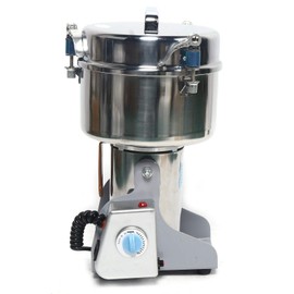 Commercial Electric Grain Grinder Coffee Bean Grinding Nuts Flour Milling Powder Grinding Machine 1900W 110V