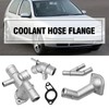 MDEOOSKY 4 Pcs Coolant Flange Kit 4Pcs/Set Aluminum Engine Coolant