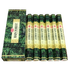 HEM Hem Rainforest RAINFOREST Stick Incense Incense, Set of 6