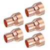 PATIKIL Copper Reducer 1" to 5/8" ID, 5 Pcs Reducing