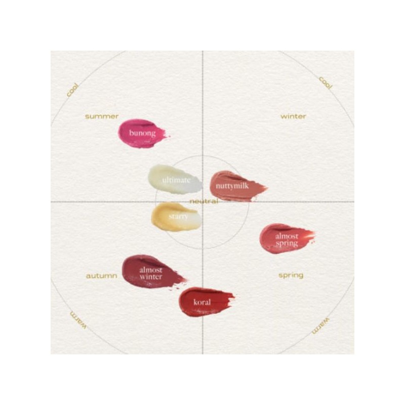 YULIP Vegan Tinted Lip Balm 3.5g, Color:KORAL