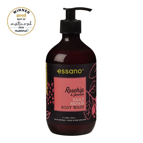 Essano Rosehip & Jasmine Daily Repair Body Wash - 445ml
