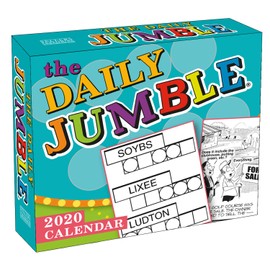 2020 the Daily Jumble Boxed Daily Calendar: By Sellers Publishing