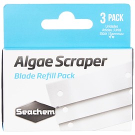 Seachem Laboratories Algae Scraper Replacement Blades (Pack of 3)