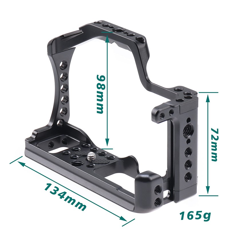 Hersmay M50 Camera Cage Video Stabilizer for Canon EOS M50II