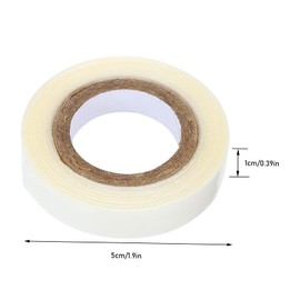 Healeved 1 Roll Wig Film Lace Front Wig Tape Wigs for Women Clear Lace Women Lace Tape Hair Extensions Tape Lace Front Tape Hair Tape Womens Wigs Bonding Toupee Hairpiece Tape White Glue