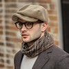 Croogo Flat Caps Snap Front Newsboy Ivy Cap Cabbie Driving
