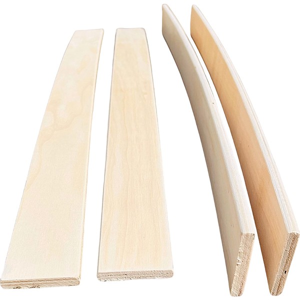 Replacement Bed Slats 3ft single bed 910mm length Sprung Wooden Bed Slats 53mm Wide (7)