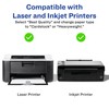 Avery Printable Rectangle Scalloped Postcards with Sure Feed Technology, 4"