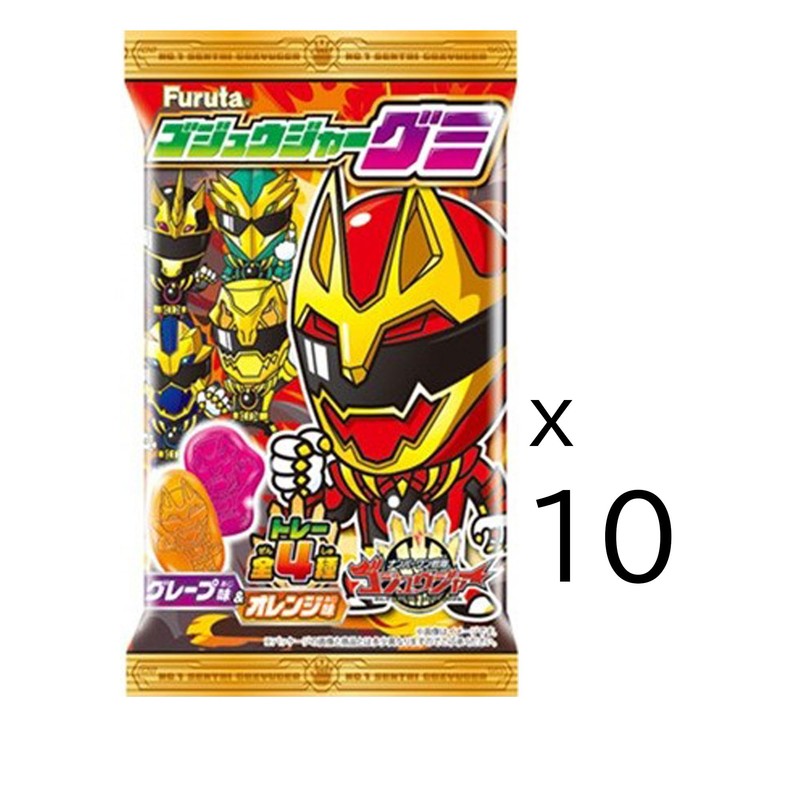 フルタ製菓 ゴジュウジャーグミ 10g×10個
