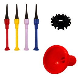 Venom Blowguns 48 .40 Cal Soft Tip Blowgun Darts Safety Mouth Piece & Quiver by Venom Blowguns®