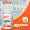Rugby Tab-A-Vite Multivitamin with Iron and Beta-Carotene - Daily Multivitamin
