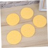 VICASKY 50pcs Round Facial Cleansing Sponges Soft Exfoliating Makeup Removal