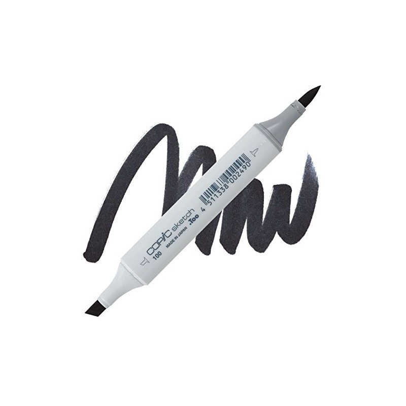 Copic Sketch Pen Double Tip Black 100