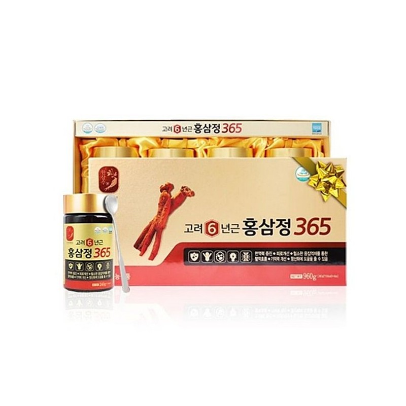 생활용품 약 VT-LA 한삼수 고려6년근 홍삼정 365 240gx4병 Household Item