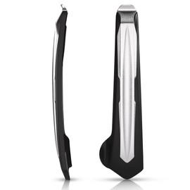 Optio Cycle Bike Tyre Levers Metal Set 2x – Heavy Duty Bike Tyre Levers for Tubeless and Inner Tube Tyres | Removal Tool for MTB, Road & E-Bikes Tyres with Rim Protection