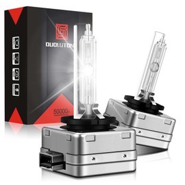 Faro HID de Xenón D3S D3C D3R de 35W, Faros Delanteros, Luz Alta y Baja, con Luces Blanca Fría de 6000K, 2 Unidades