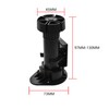 Xntun 12 Pack Black Cabinet Leveler Legs Adjustable Furniture Legs