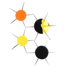 minkissy Ergonomic Nail Art Dotting Tools 4pcs Circular Dotting Pen for Acrylic Nails Easy to Use for Artists Beginners