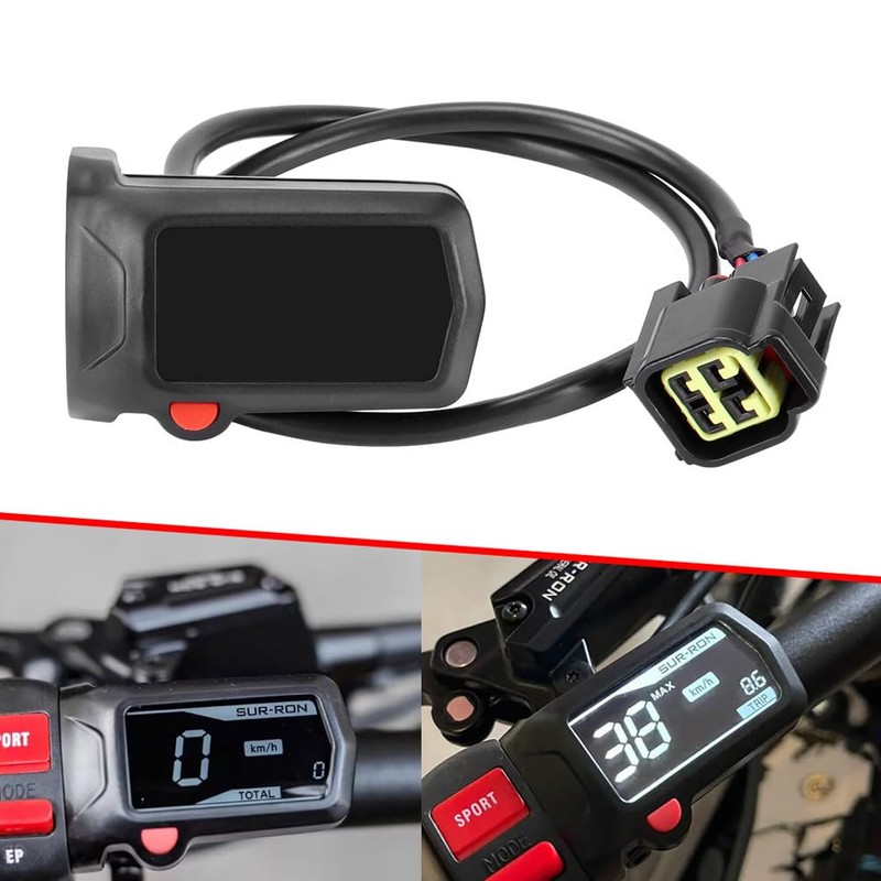 Speedometers JXMOTONG Surron Sur Ron Electrical Motorbike Hour Meter Digital
