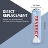 Tenergy AA Rechargeable Battery, High Capacity 2500mAh NiMH AA Battery,