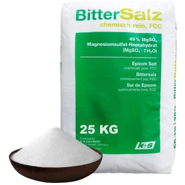 Elixir Gardens Epsom Salt 100% Organic FCC Food Grade Medical Grade Magnesium Sulphate Various Sizes 500g-25kg | Bag 500g