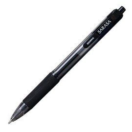 Sarasa Gel Retr Roller Ball Pen, Black Ink, Bold, 1.0 mm, Sold as 2 Packs of 12 - / - Total of 24