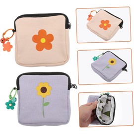 Mobestech 4piezas Bolsas De Almacenamiento De Toallas Sanitarias Diseño Atractivo y Práctico Para Oficina y Viajes Material De Premium
