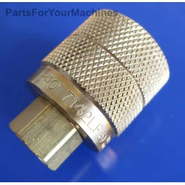 REGO FOR LPG POWERED LAWNMOWERS, TANK CONNECTOR, REGO 7142LF, LEFT HAND THREAD