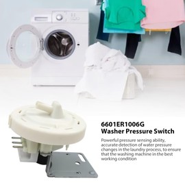 Premium 6601ER1006G 6601ER1006E Washer Pressure Switch for Ken-more L-G Washing Machine Replace 6600FA1704X 6601EN1005B 6601ER1006H