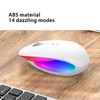 Wireless Mouse 2.4G Single Mode RGB Silent with High Accuracy