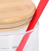 Sourdough Starter Jar Kit Wooden Lid 34oz Sourdough Bread Baking