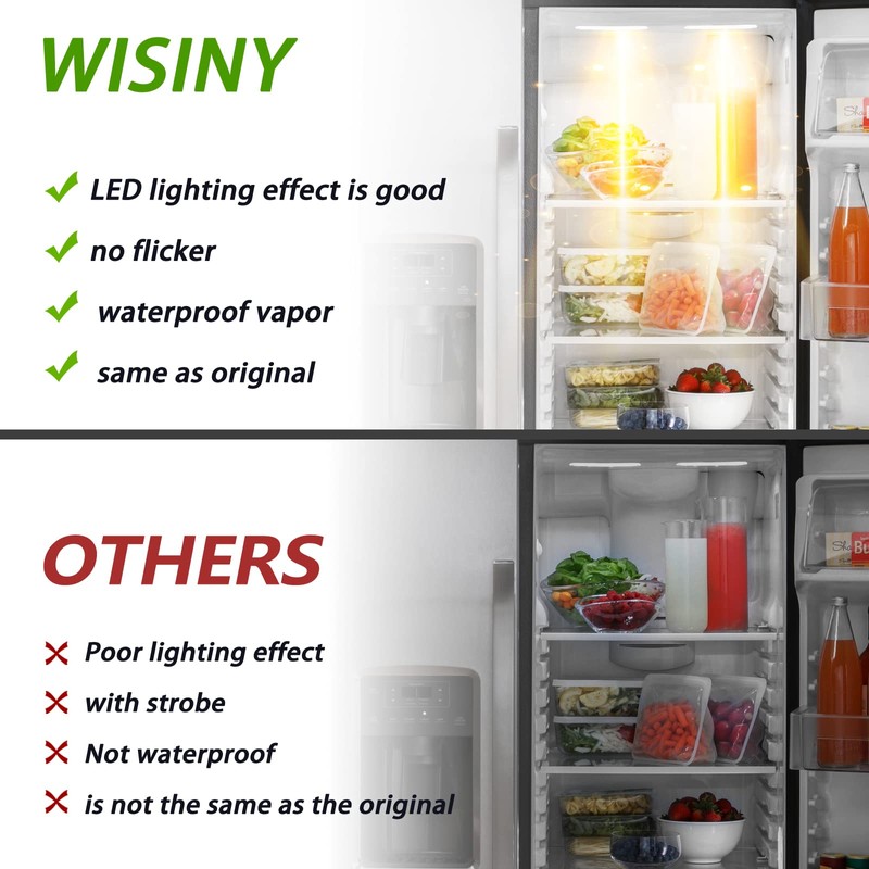 WISINY WR55X26671 LED Light Board Compatible for GE Refrigerator Led