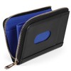 VISOUL Wallet Genuine Leather Bill Compartment, Card Coin Purse, 2-fold,