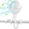 GUSGU Stroller Fan with Flexible Tripod Clip on for Baby