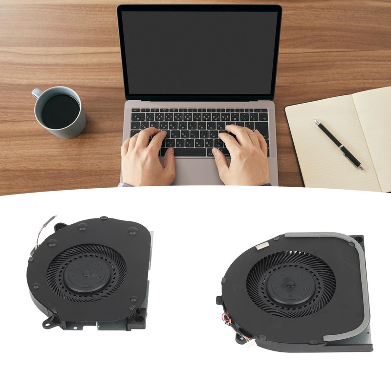 CPU GPU Cooling Fan Replacement Laptop Internal Cooling Fan for