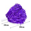 Metal Foil Cheerleading Pom Poms, Cheerleading Stick Handle, Cheerleader Pompoms
