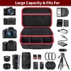 Camera Case for Canon/for Sony/for Nikon DSLR SLR Cameras, Large