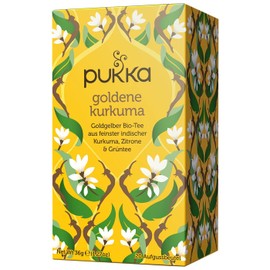 Pukka Organic Tea Golden Turmeric, 20 Bags, 36 g