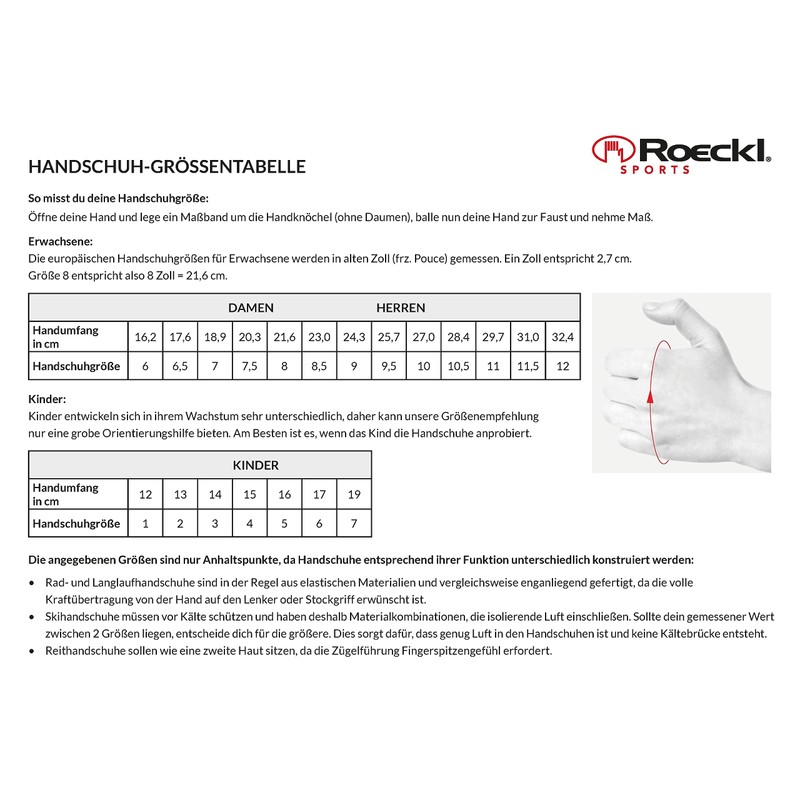 Roeckl Unisex Roeck-Grip Riding Glove in 10 Colours and all