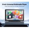 Wireless Apple CarPlay + Android Auto With 9” Touchscreen Monitor