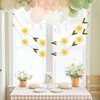 Easy Joy 6.6ft Daisy Paper Flower Party Decorations Banner Artificial