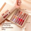 Labiales Larga Duracion Tintas Labios Labial Rojo Mate 12ps