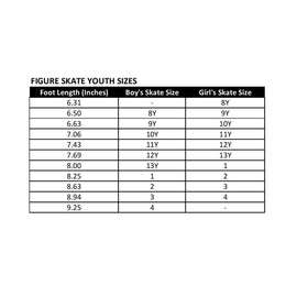 American Athletic Shoe Boy's Tricot Lined Figure Skates